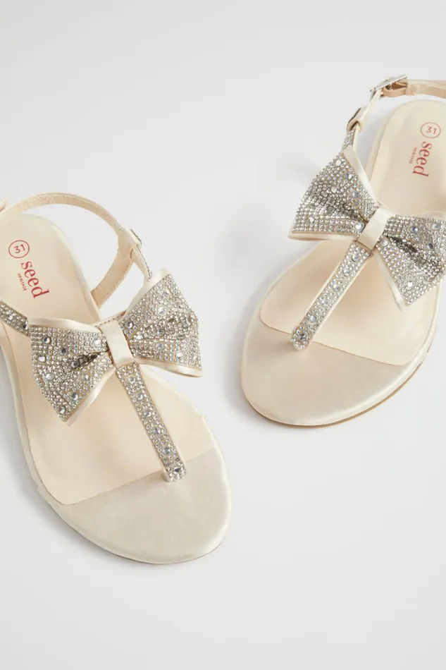 Seed Heritage Sandals and Slides Jewel Bow Sandal Multi 8211 Girl