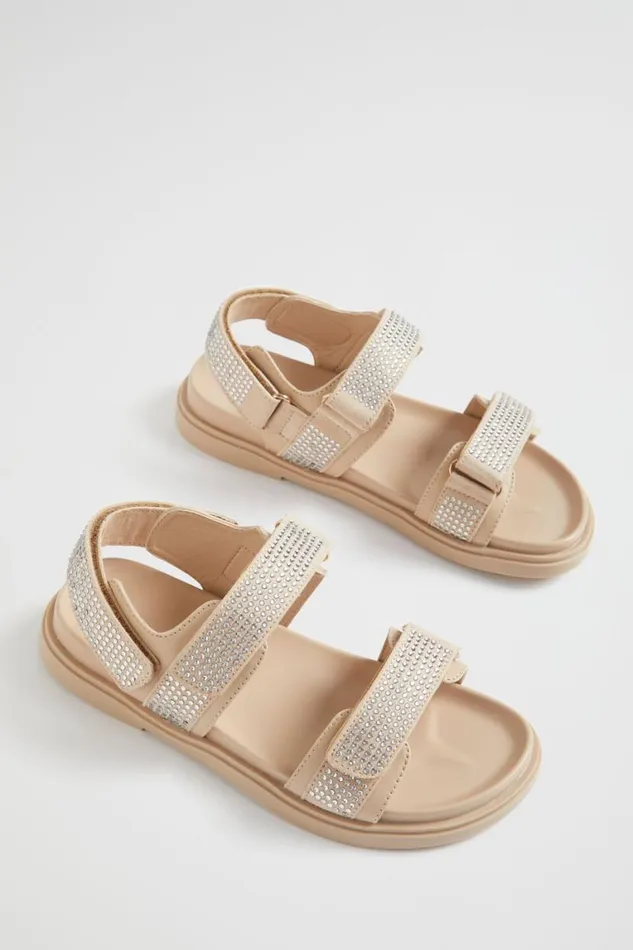 Seed Heritage Sandals and Slides Jewel Moulded Slide Neutral 8211 Girl