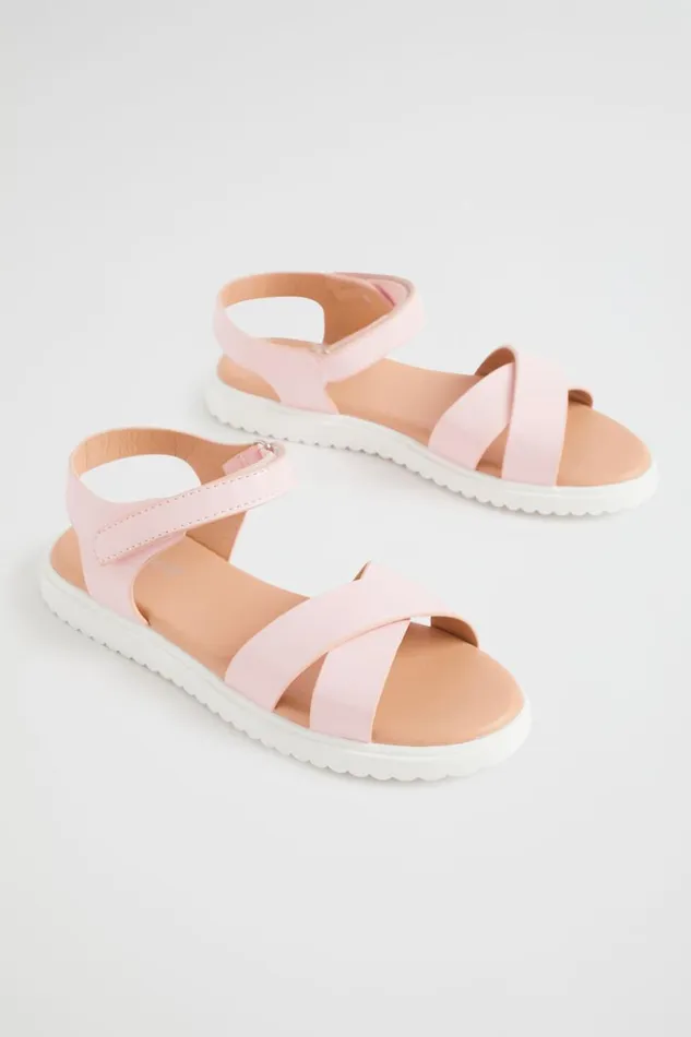 Seed Heritage Sandals and Slides Summer Crossover Sandal Dusty Rose 8211 Girl