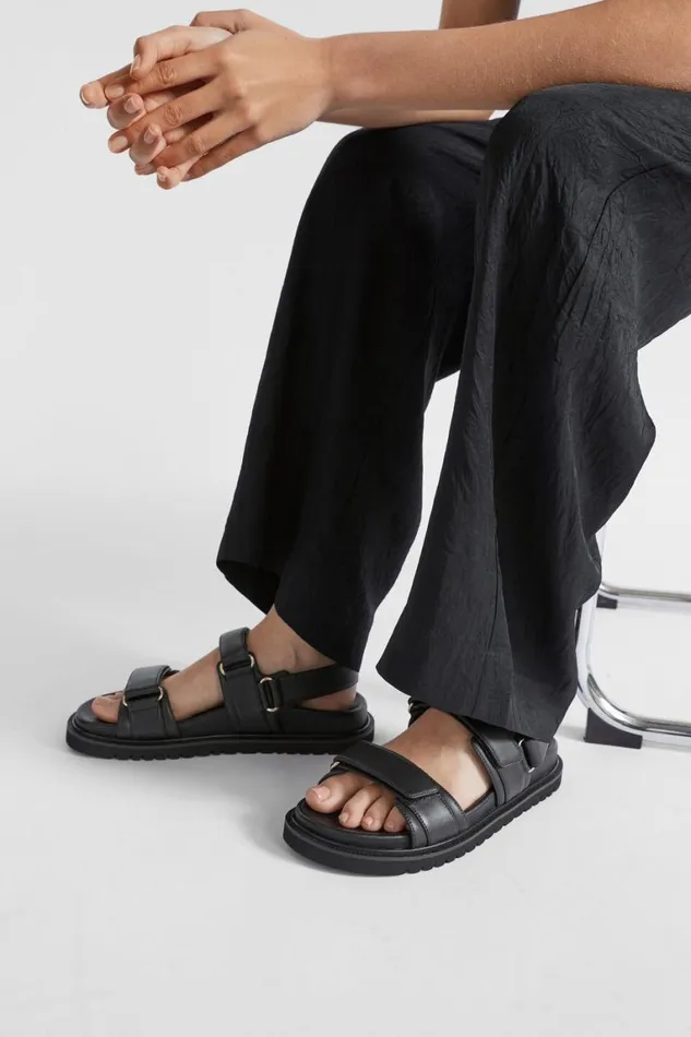 Seed Heritage Sandals and Thongs Mila Sandal Black 8211 Woman