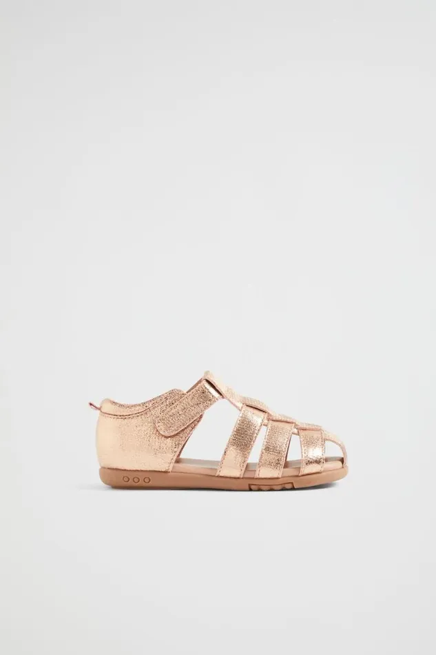 Seed Heritage Sandals Cage Sandal Rose Gold 8211 BabyGirlBoy