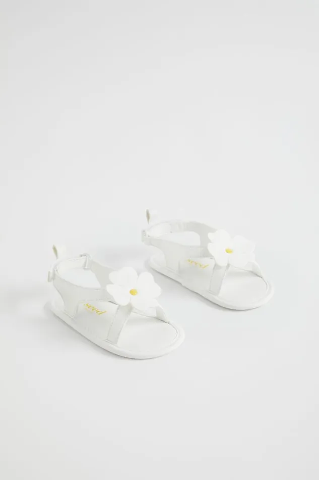 Seed Heritage Sandals Mini Flower Sandal White 8211 Baby