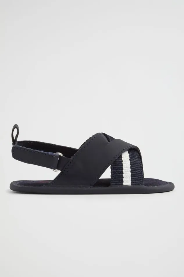 Seed Heritage Sandals Tape Crossover Sandal Navy 8211 Baby
