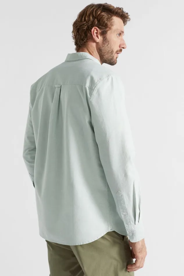 Seed Heritage Shirts Oxford Shirt Dusty Mint 8211 Man