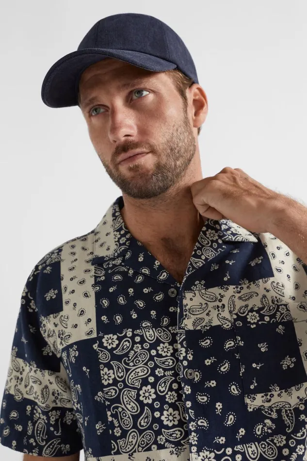 Seed Heritage Shirts Paisley Resort Shirt Patchwork Paisley 8211 Man