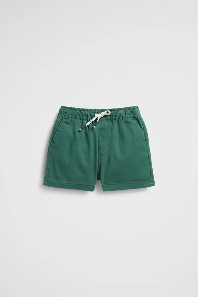 Seed Heritage Shorts Core Logo Short Kelp Green 8211 Baby