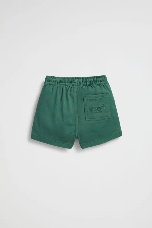 Seed Heritage Shorts Core Logo Short Kelp Green 8211 Baby