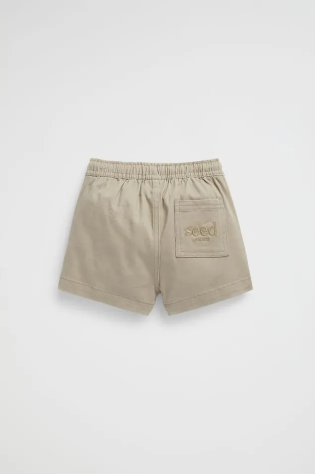 Seed Heritage Shorts Core Logo Short Light Oak 8211 Baby