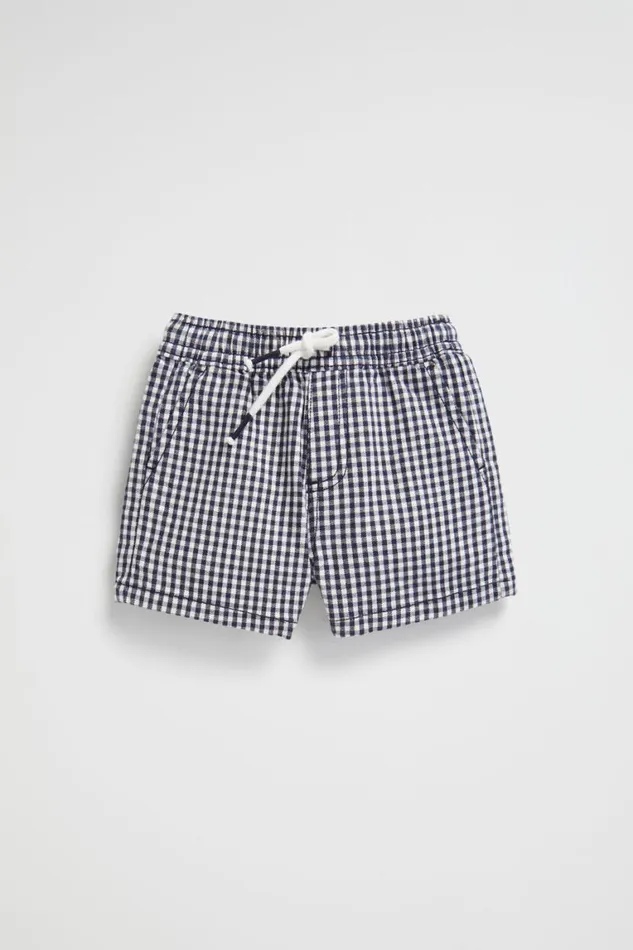 Seed Heritage Shorts Core Logo Short Midnight Gingham 8211 Baby