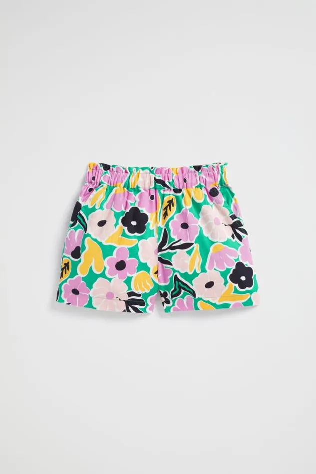 Seed Heritage Shorts Floral Short Jade Green 8211 Girl