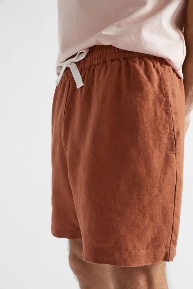 Seed Heritage Shorts Linen Short Sierra 8211 Man