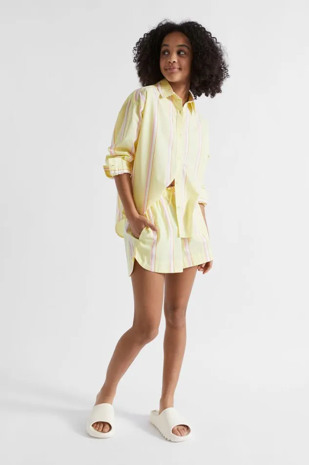 Seed Heritage Shorts Poplin Short Lemonade 8211 Teen Girl