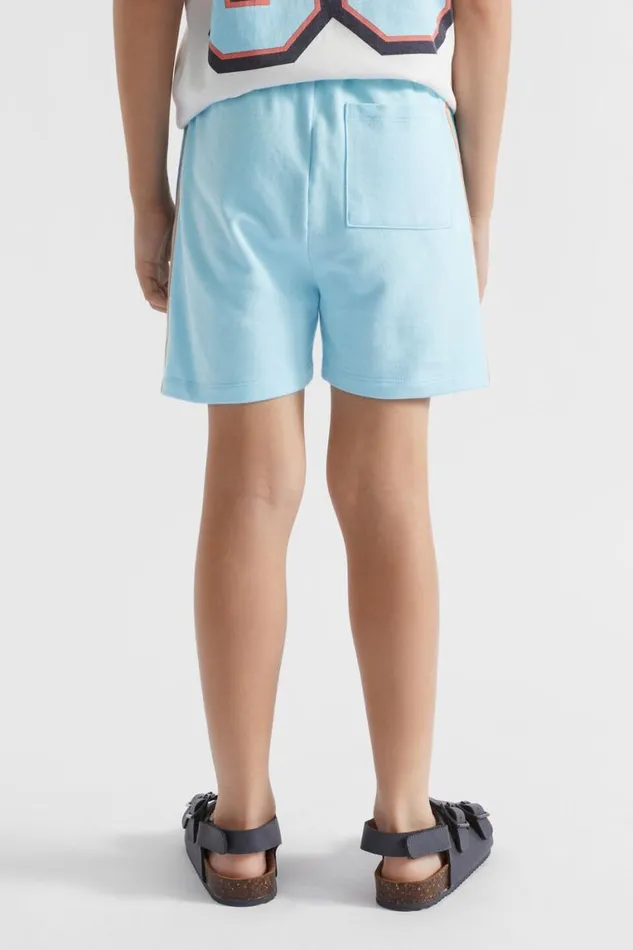 Seed Heritage Shorts Tape Track Short Ocean Blue 8211 Boy