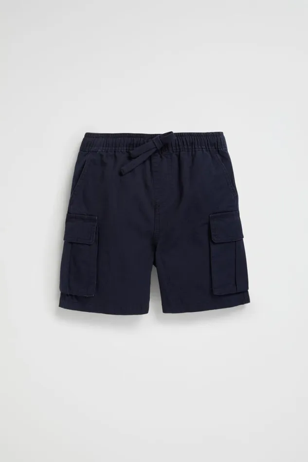 Seed Heritage Shorts Textured Cargo Short Midnight Blue 8211 Boy