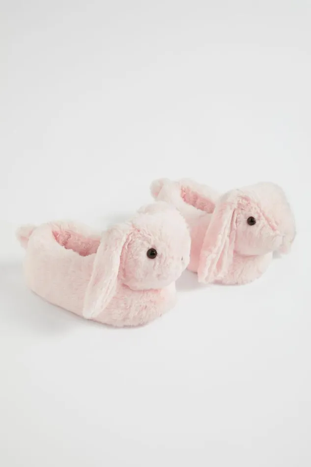 Seed Heritage Slippers Bunny Slipper Dusty Rose 8211 Girl