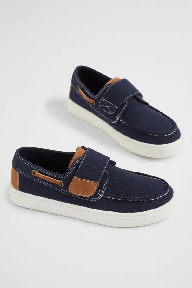 Seed Heritage Sneakers and Trainers Boat Shoe Navy 8211 Boy