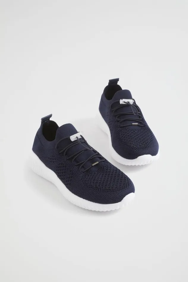 Seed Heritage Sneakers and Trainers Knit Trainer Navy 8211 Boy