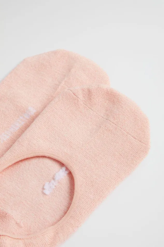 Seed Heritage Socks and Tights No Show Sock Tulip Pink Marle 8211 Woman