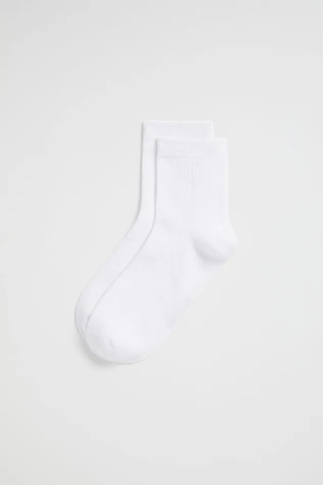 Seed Heritage Socks and Tights Quarter Crew Sock White 8211 Woman