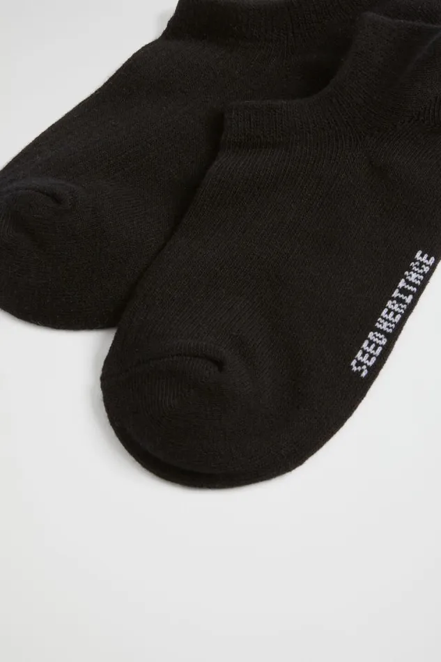 Seed Heritage Socks and Tights Sneaker Sock Black 8211 Woman