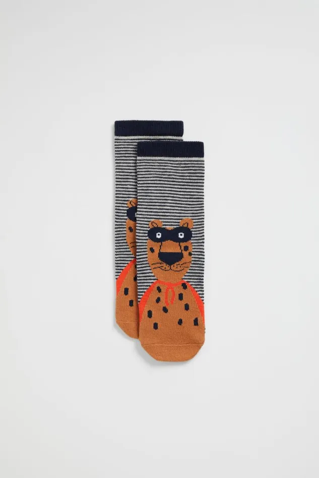 Seed Heritage Socks Super Animal Sock Multi 8211 Boy