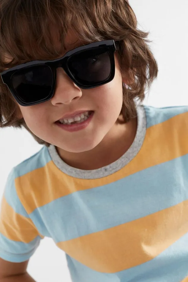 Seed Heritage Sunglasses Classic Square Sunglasses Black 8211 Teen Girl