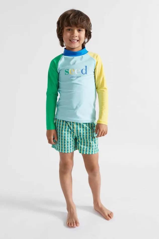 Seed Heritage Swimwear Geo Boardshort Multi 8211 Boy