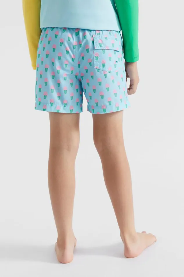 Seed Heritage Swimwear Ice Cream Boardshort Ocean Blue 8211 Boy