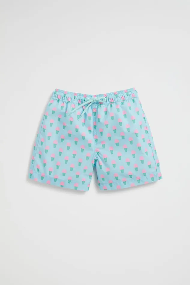 Seed Heritage Swimwear Ice Cream Boardshort Ocean Blue 8211 Boy