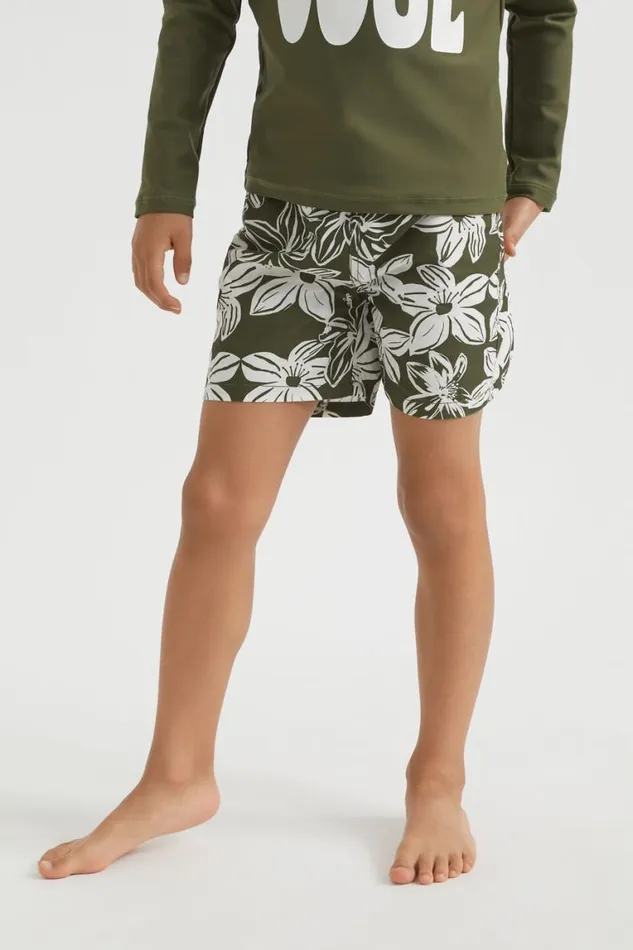 Seed Heritage Swimwear Tropical Flower Boardshort Crocodile Green 8211 Boy Seed Heritage Swimwear Tropical Flower Boardshort Crocodile Green 8211 Boy