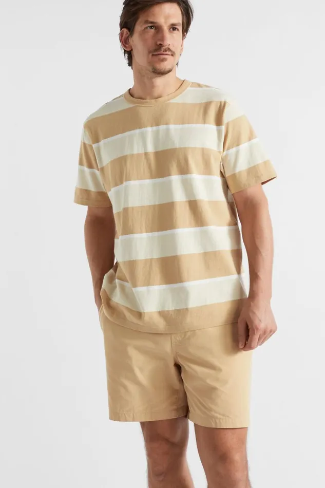 Seed Heritage TShirts and Sweaters Classic Stripe Tee Sand Stripe 8211 Man