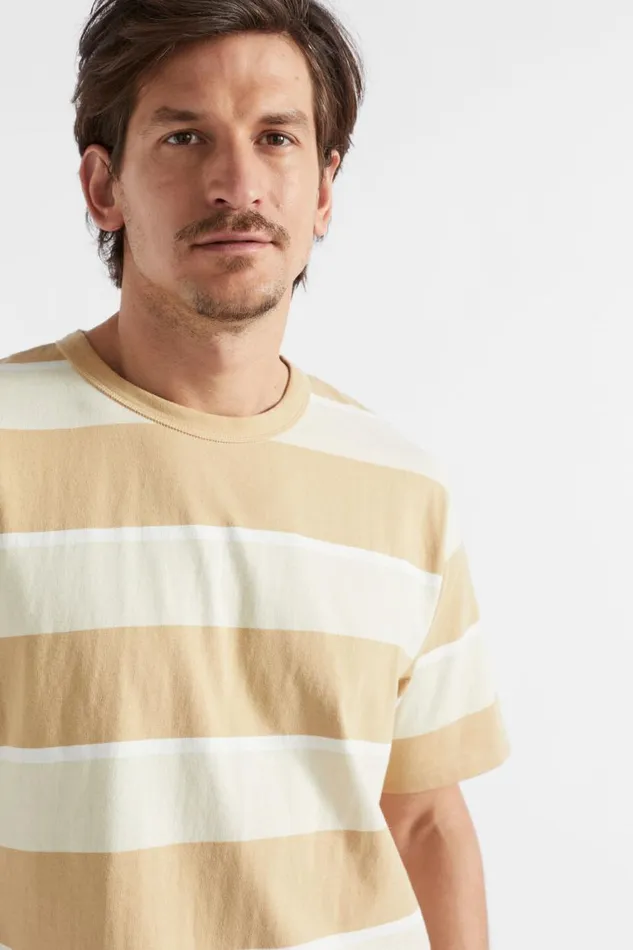 Seed Heritage TShirts and Sweaters Classic Stripe Tee Sand Stripe 8211 Man