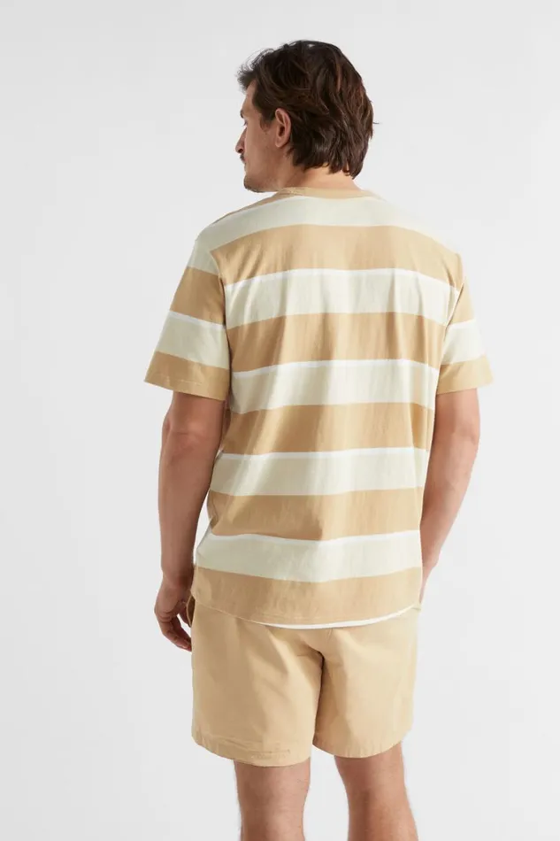 Seed Heritage TShirts and Sweaters Classic Stripe Tee Sand Stripe 8211 Man