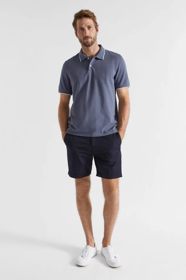 Seed Heritage TShirts and Sweaters Core Polo Steel Blue 8211 Man