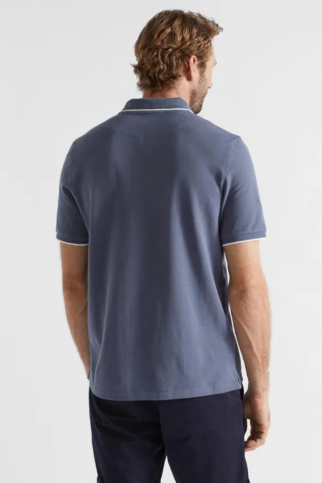 Seed Heritage TShirts and Sweaters Core Polo Steel Blue 8211 Man