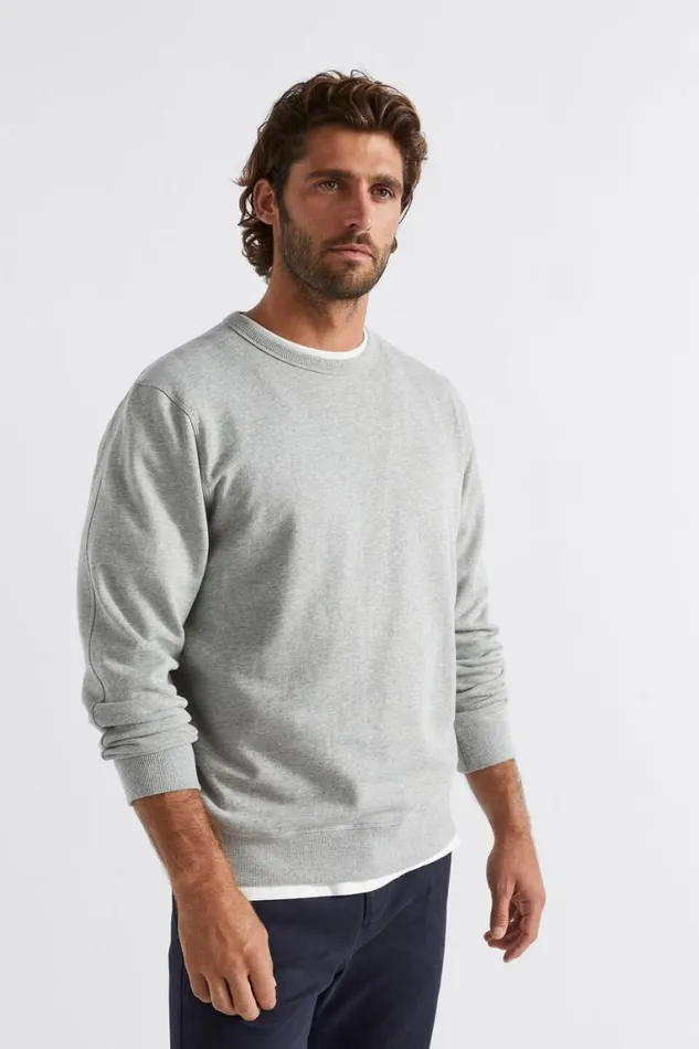 Seed Heritage TShirts and Sweaters Crewneck Sweatshirt Grey Marle 8211 Man Seed Heritage TShirts and Sweaters Crewneck Sweatshirt Grey Marle 8211 Man