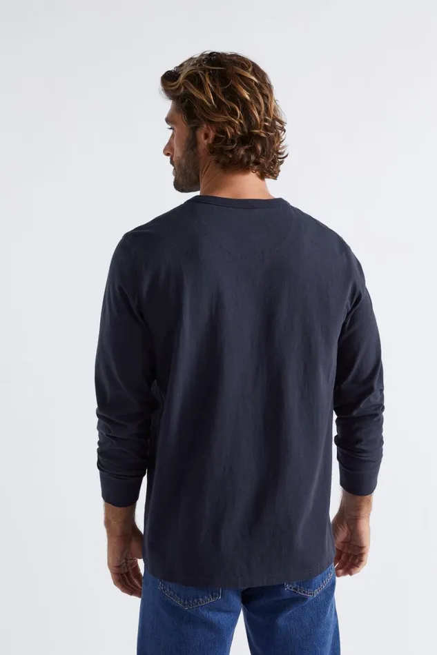 Seed Heritage TShirts and Sweaters Henley Tee Midnight Blue 8211 Man