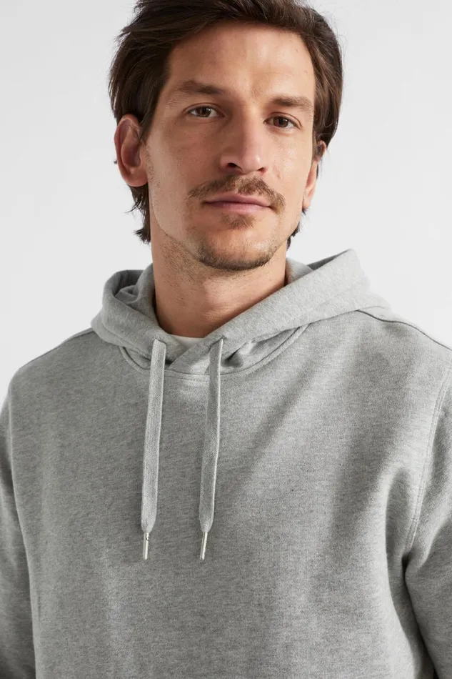 Seed Heritage TShirts and Sweaters Hooded Sweatshirt Grey Marle 8211 Man