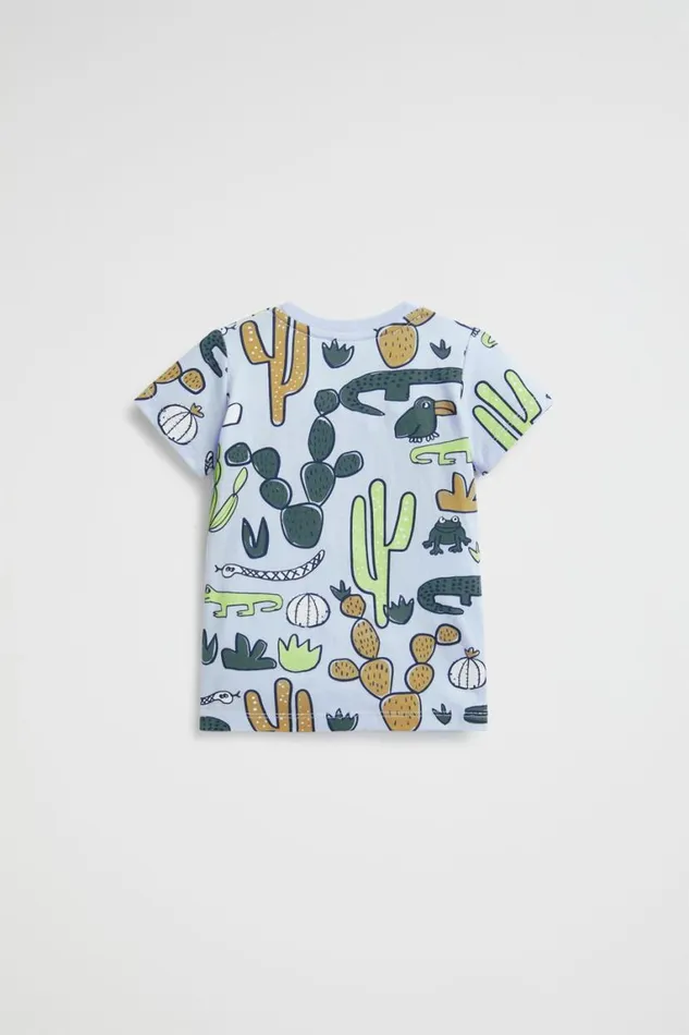Seed Heritage TShirts and Tops Animal Tee Baby Blue 8211 Baby