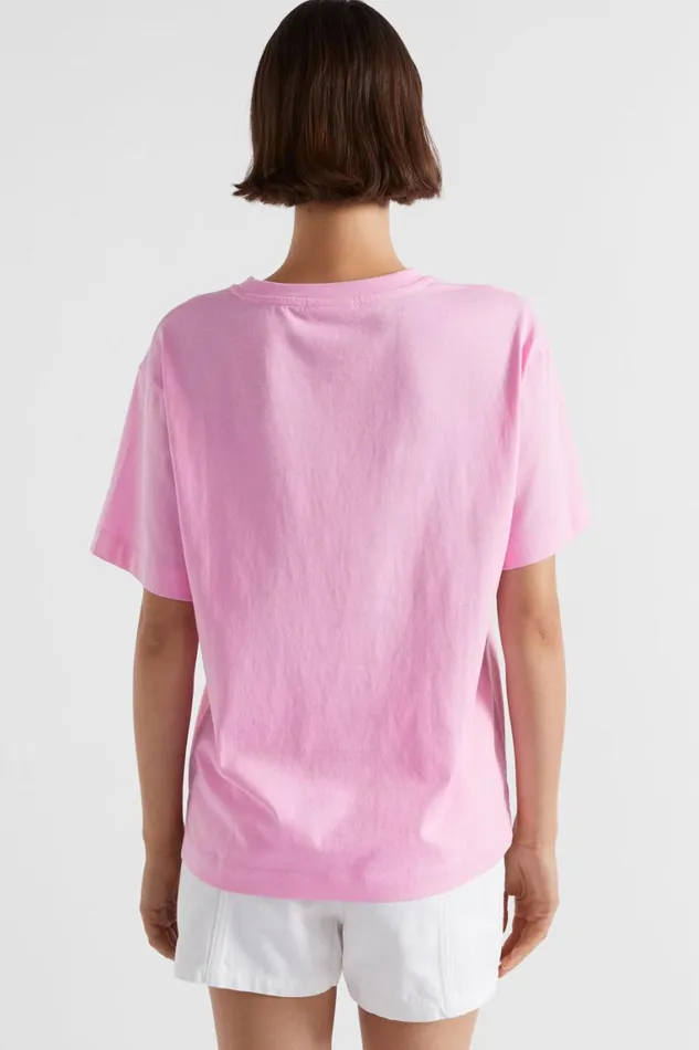 Seed Heritage TShirts and Tops Core Boyfriend Tee Pink Gin 8211 Woman