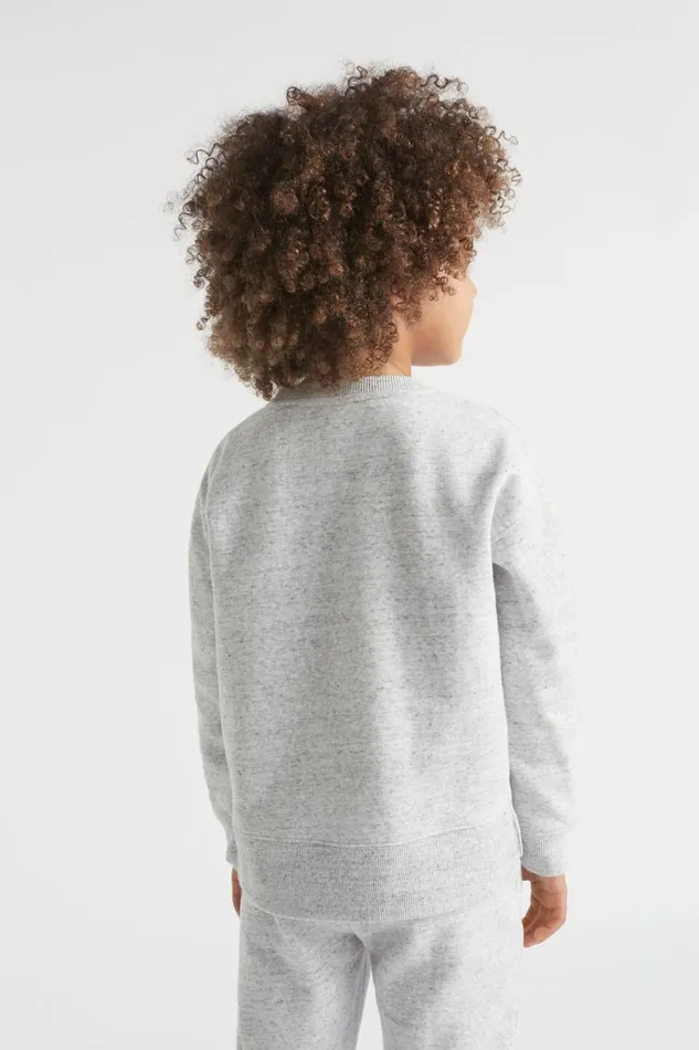 Seed Heritage TShirts and Tops Core Logo Sweat Cloudy Marle 8211 Boy