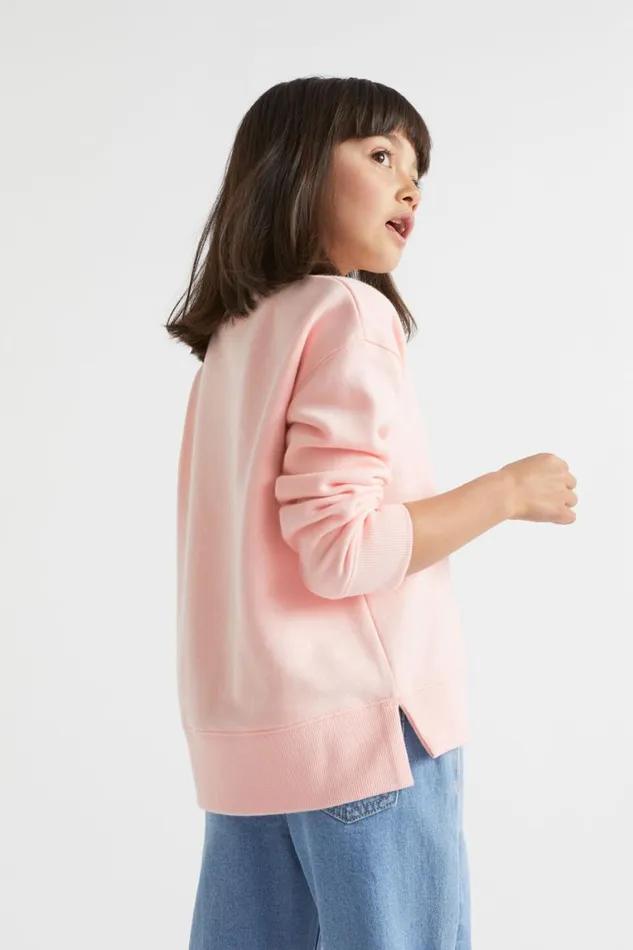 Seed Heritage TShirts and Tops Core Logo Sweat Dusty Rose 8211 GirlBoy