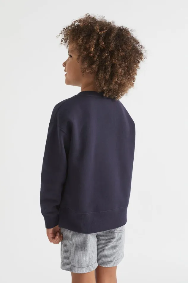 Seed Heritage TShirts and Tops Core Logo Sweat Midnight Blue 8211 Boy