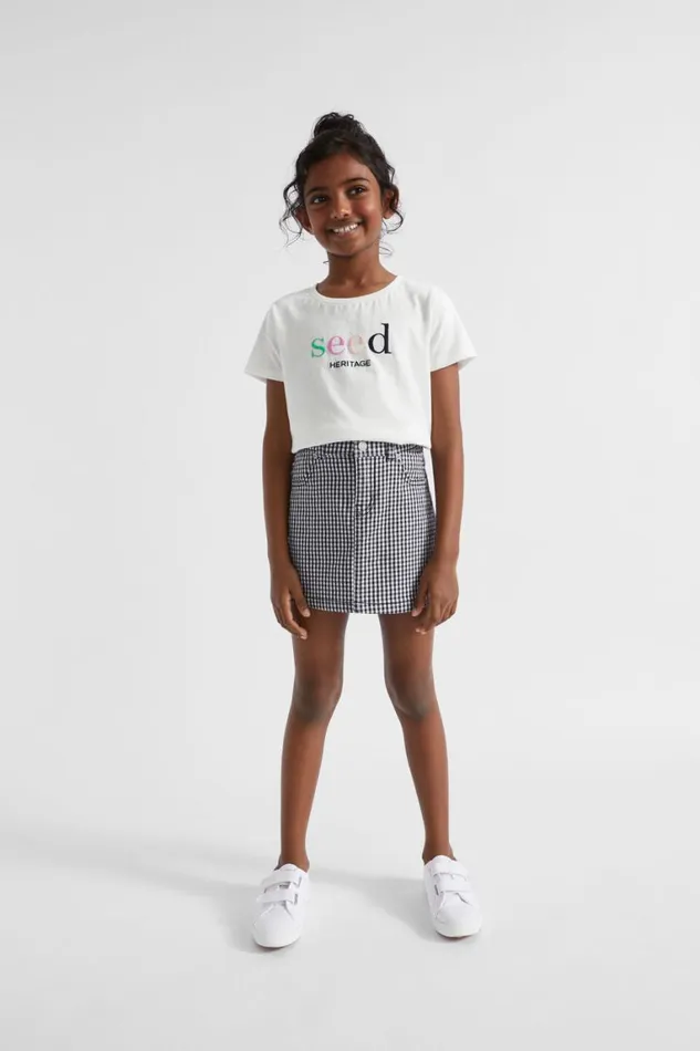 Seed Heritage TShirts and Tops Core Logo Tee Canvas Multi 8211 GirlBoy