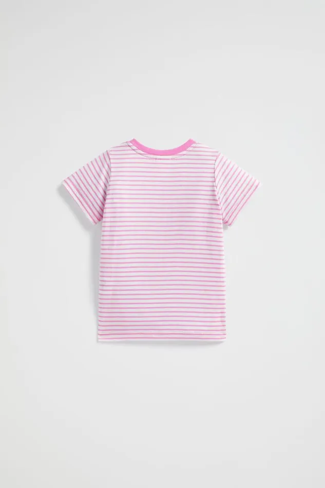 Seed Heritage TShirts and Tops Core Logo Tee Lily Stripe 8211 Baby