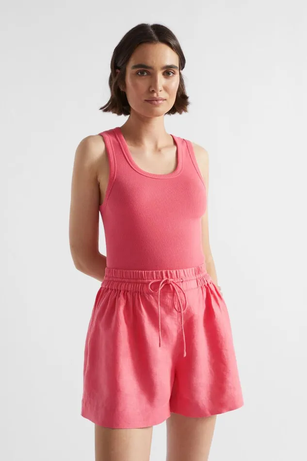 Seed Heritage TShirts and Tops Core Rib Singlet Wild Berry 8211 Woman