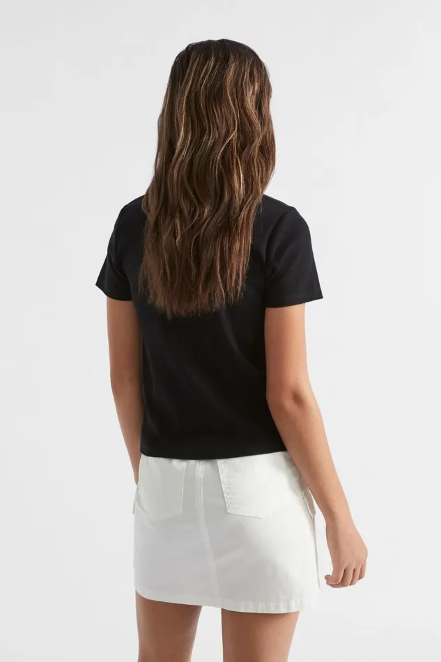 Seed Heritage TShirts and Tops Core Rib Tee Black 8211 Teen Girl