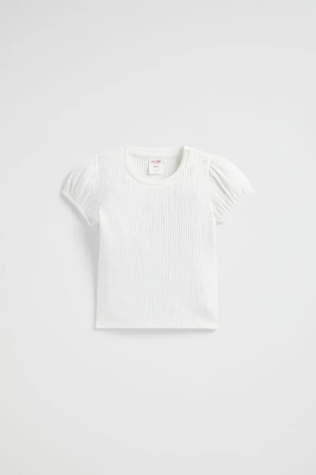 Seed Heritage TShirts and Tops Core Rib Tee Canvas 8211 Baby