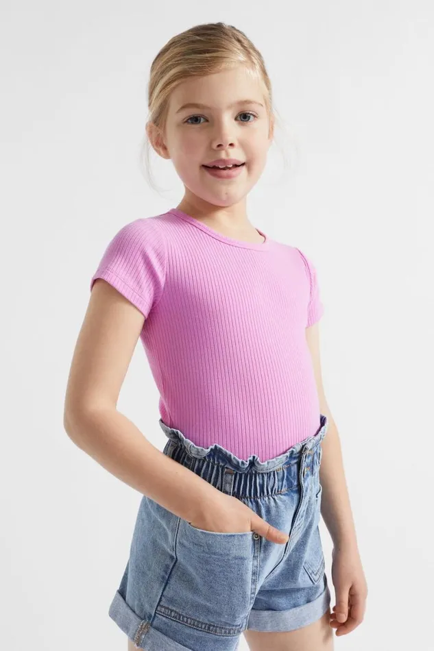 Seed Heritage TShirts and Tops Core Rib Tee Lily 8211 Girl