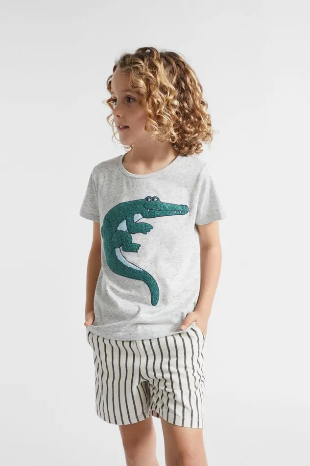 Seed Heritage TShirts and Tops Croc Tee Cloudy Marle 8211 Boy